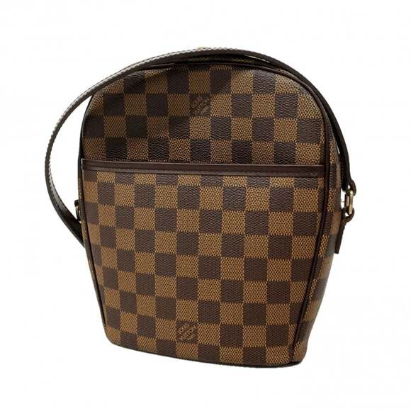 Louis Vuitton Damier Ipanema PM Shoulder Bag N51294 Ebene (Women's)